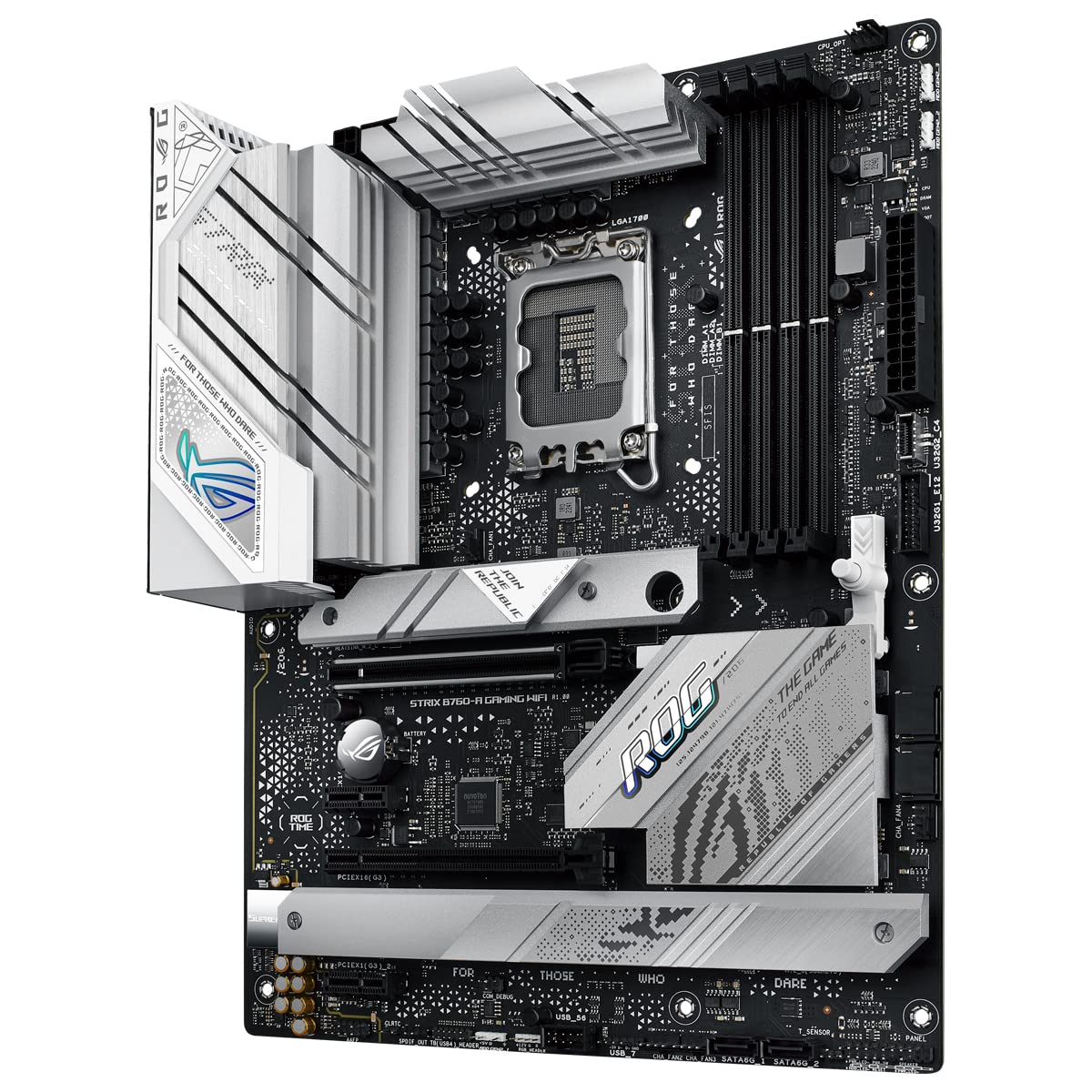 ASUS ROG STRIX B760-A GAMING WIFI LGA 1700 4DDR5 ATX 4xSATA MB 1x PCIe 5.0 x16 3xM.2