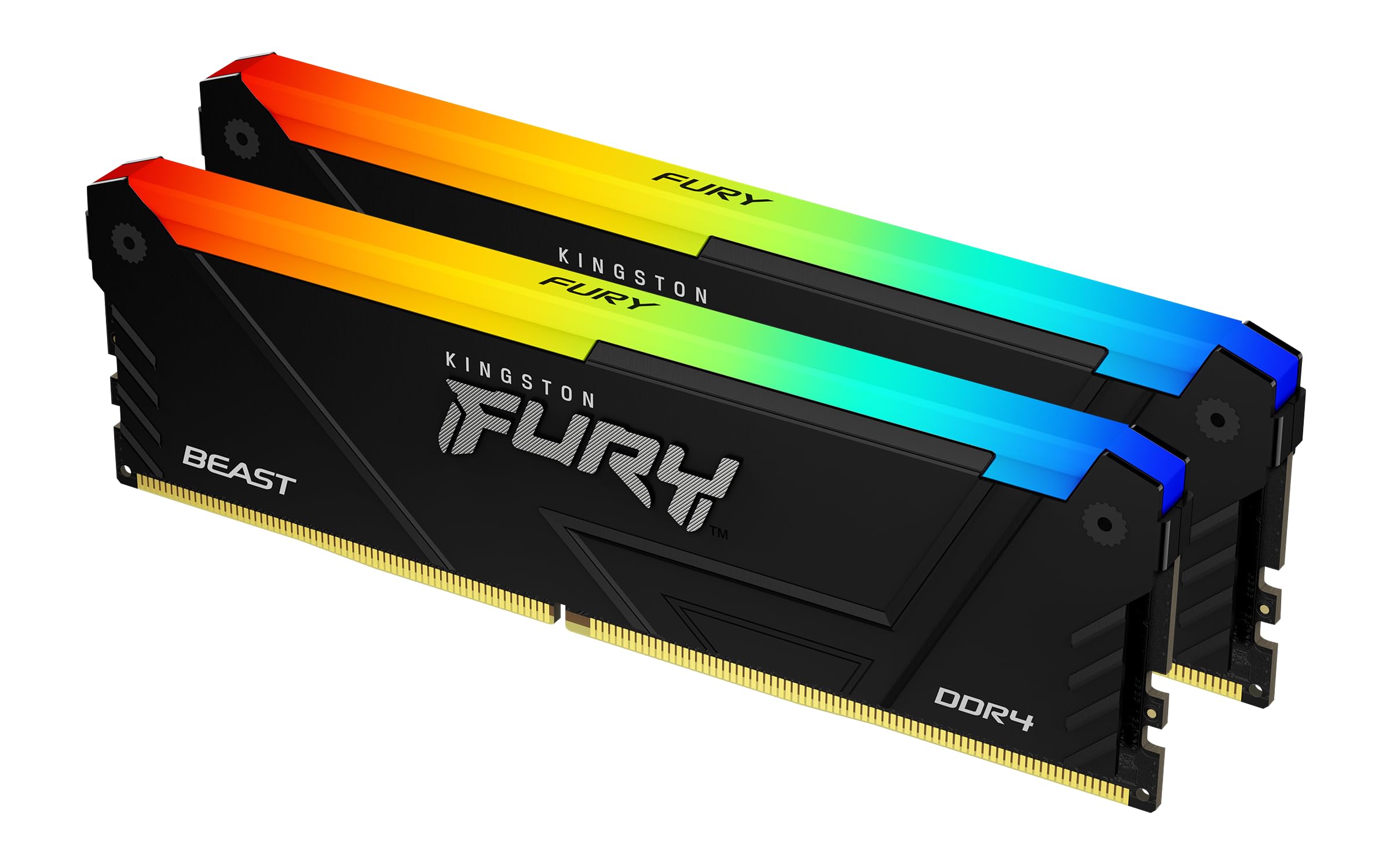 KINGSTON 64Go 3600MT/s DDR4 CL18 DIMM Kit of 2 FURY Beast RGB