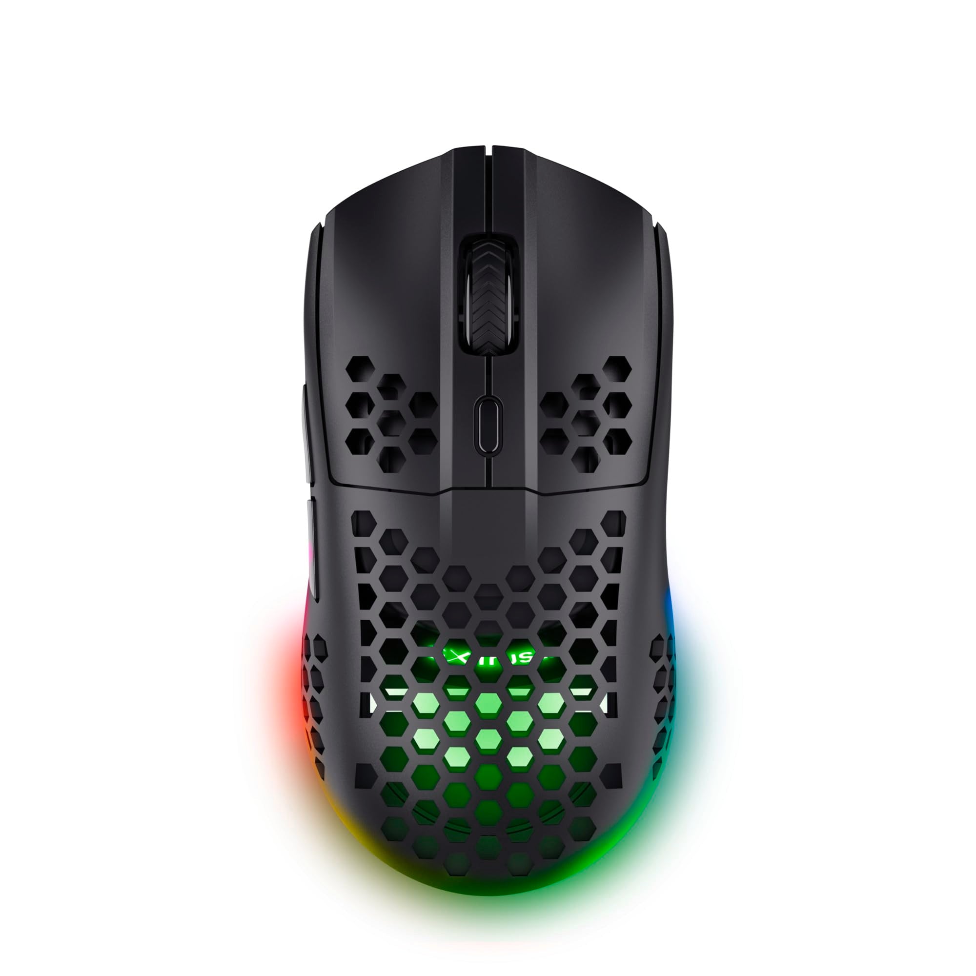 TRUST Souris gaming sans fil HELOX ultra légére - Noire