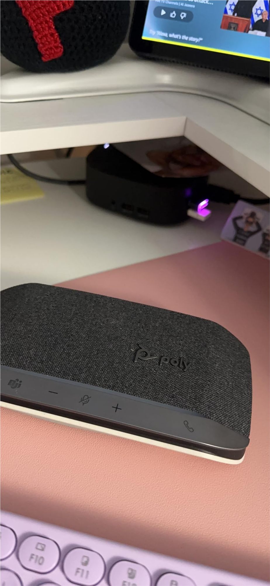 Poly Sync 20+ SY20-M USB-A/BT600 Speakerphone+clé BT Cert.MS