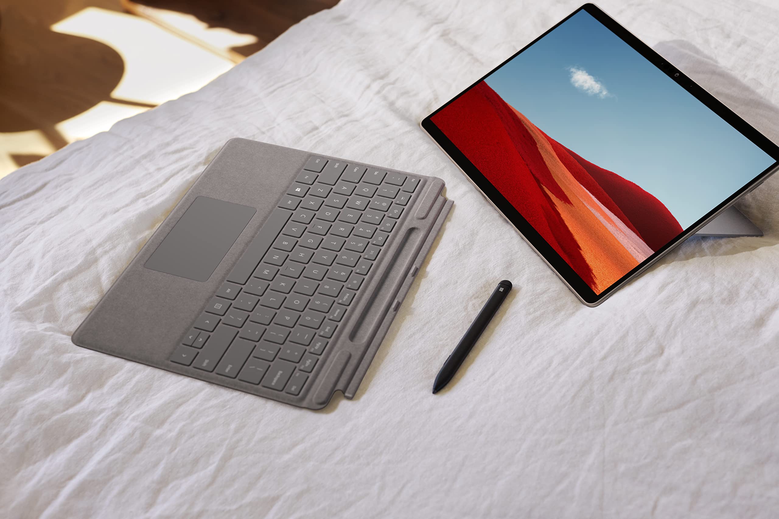 MICROSOFT Surface Slim Pen 2 - Stylet - 2 boutons - Bluetooth 5.0 - Batterie Lithium - Noir