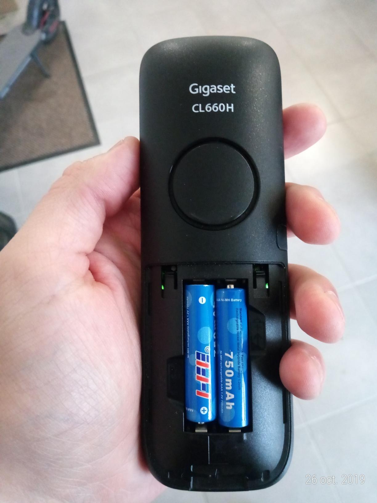 Gigaset CL660 Téléphone sans fil DECT - base + combiné