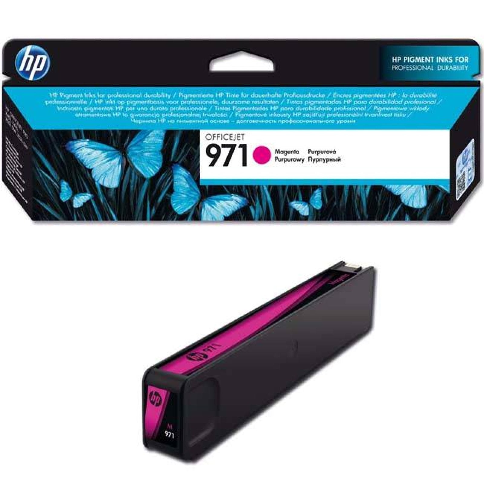 HP 971 original Ink cartridge CN623A magenta