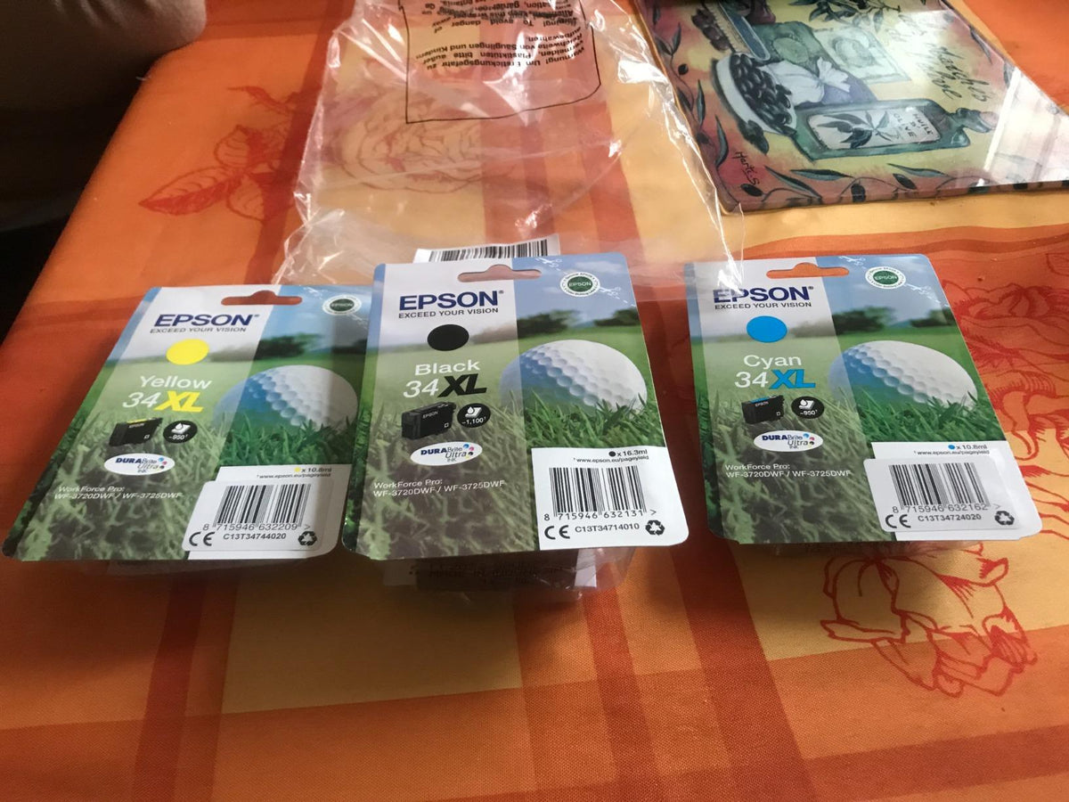 Ink/34XL Golf Ball CMYK