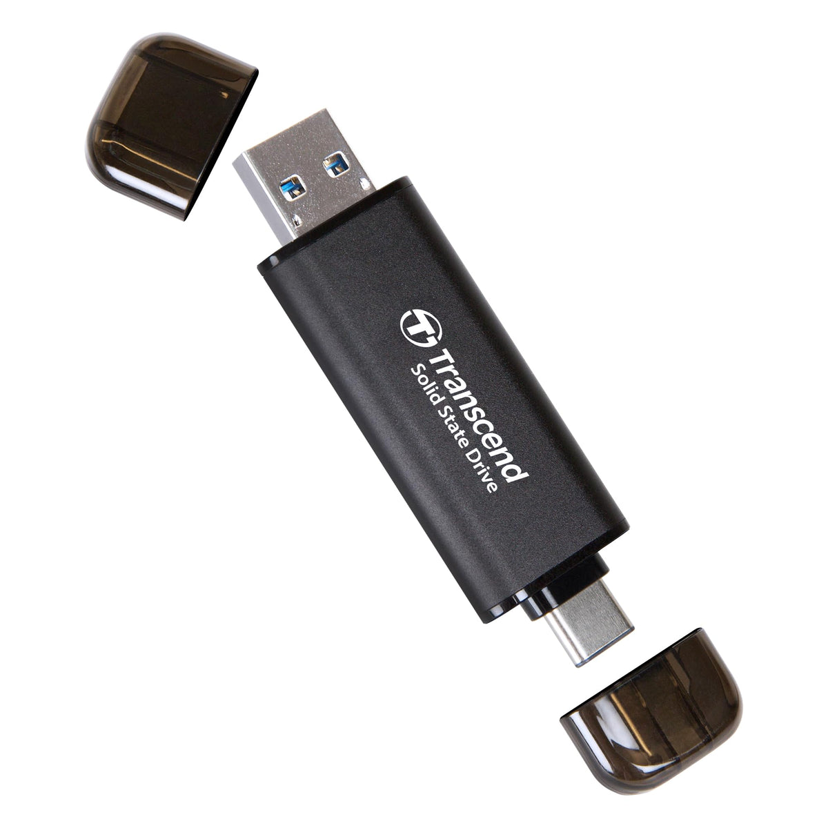 TRANSCEND 2To External SSD ESD310C USB 10Gbps Type C/A