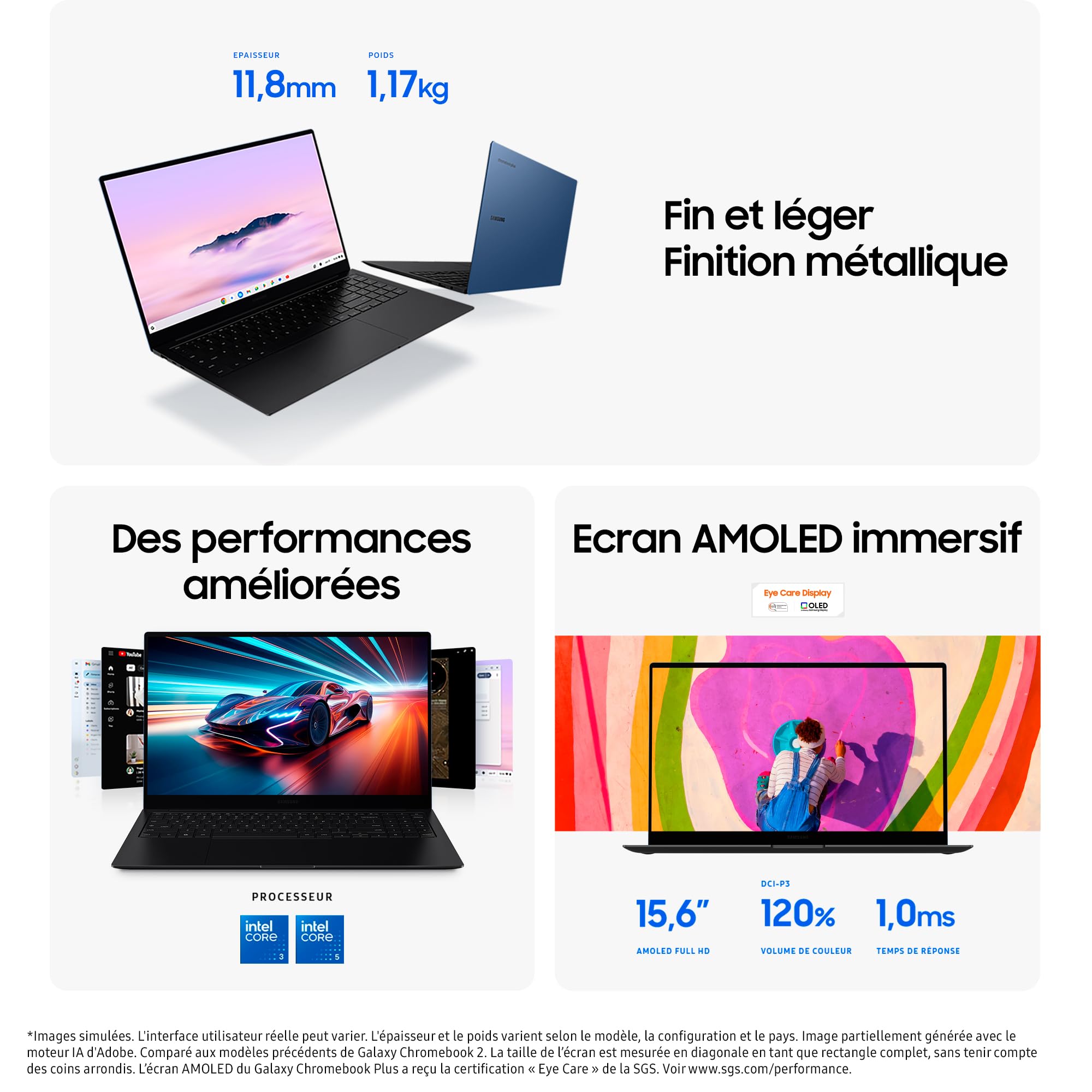 CB Plus 15.6" i5U 8GB/256GB Chrome