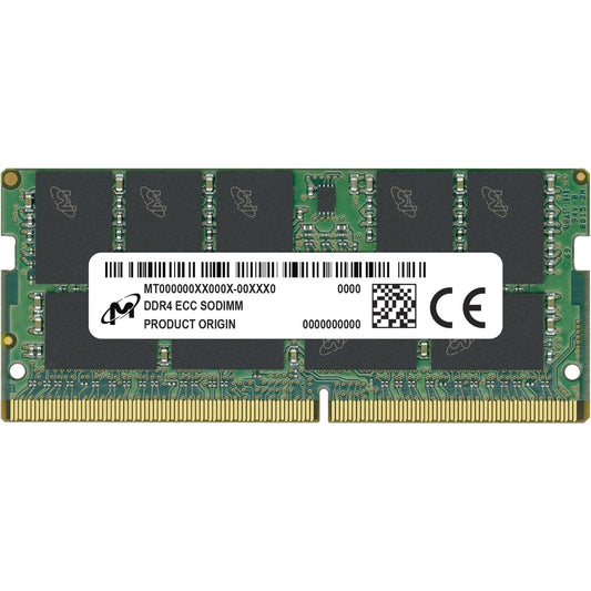 Micron MTA9ASF2G72HZ-3G2R module de mémoire 16 Go 1 x 16 Go DDR4 3200 MHz ECC