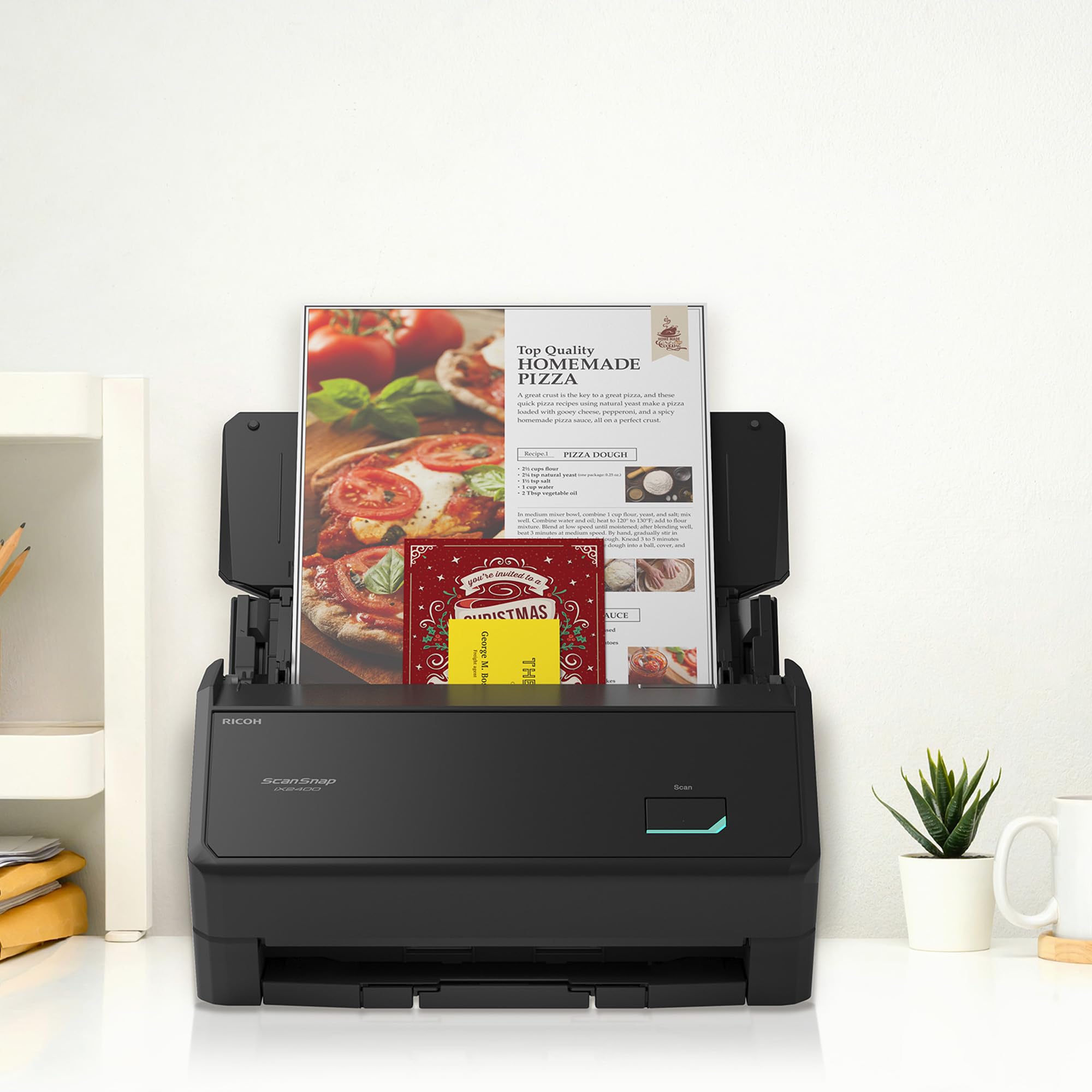 RICOH ScanSnap iX2400 45ppm/90ipm Black A4 Duplex ADF USB 3.2