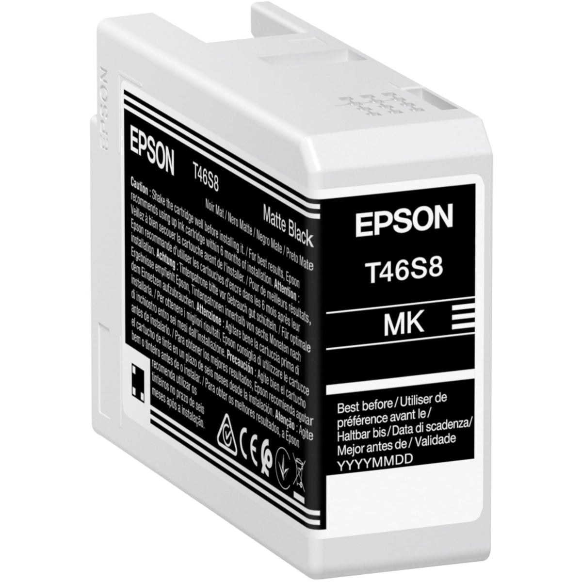 EPSON 4LB Singlepack Matte Black T46S8 UltraChrome Pro 10 ink 25ml