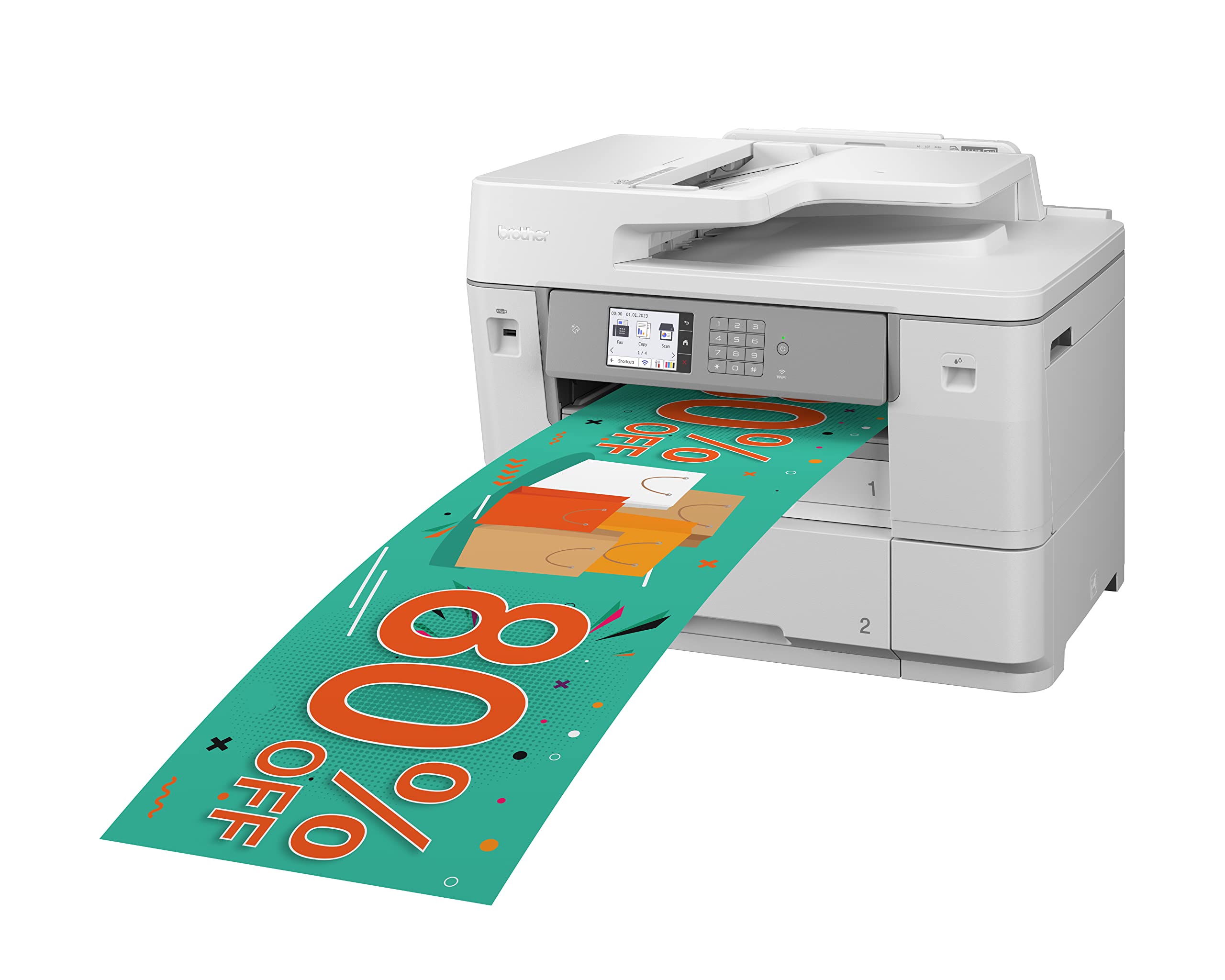BROTHER MFC-J6959DW MFP colour ink-jet 25ppm copy 30ppm print 850 sheets USB 2.0 LAN Wi-Fi NFC USB 2.0 host