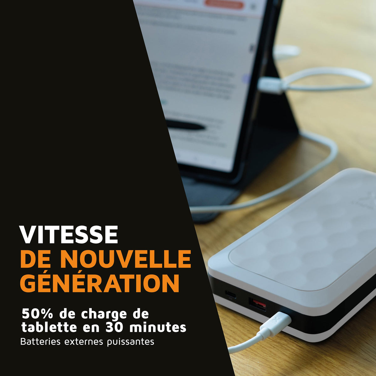 XTORM Batterie externe Fuel 35W 20000 mAh blanche