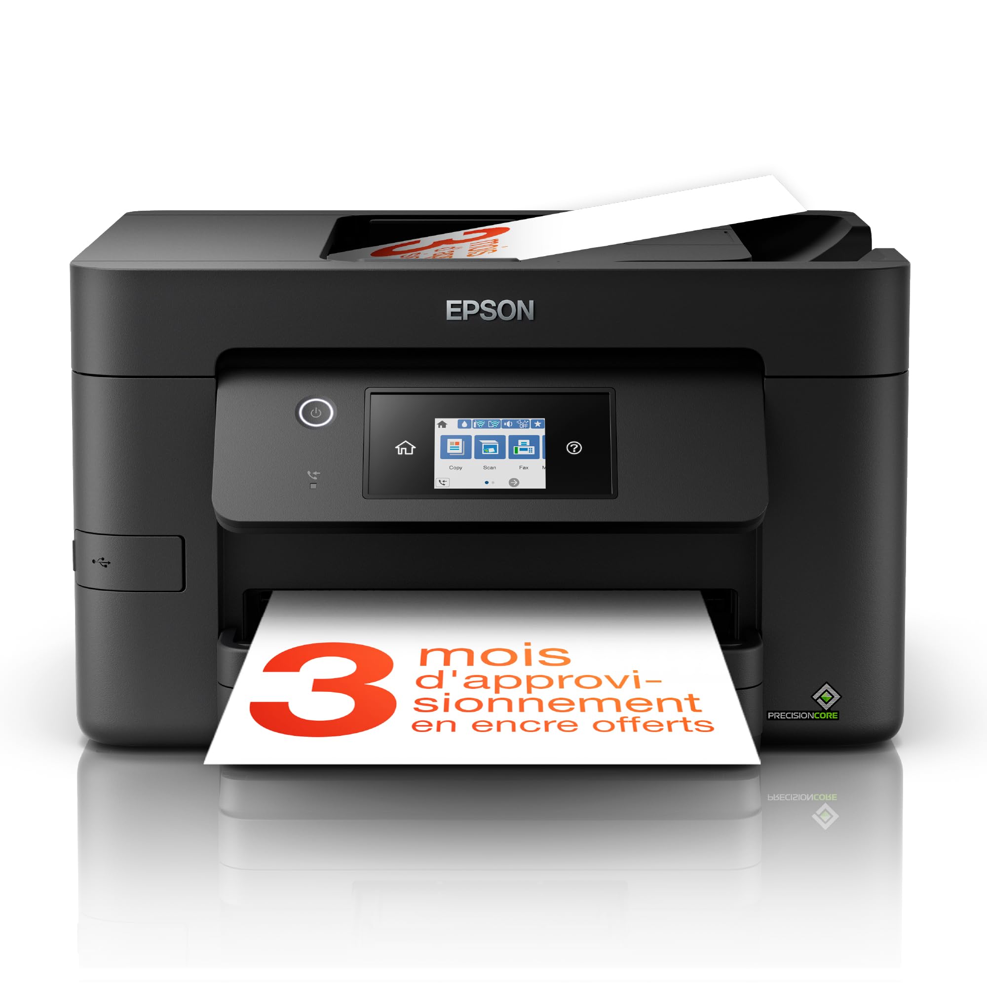 EPSON WorkForce Pro WF-3820DWF MFP colour ink-jet A4 21ppm print 250 sheets USB 2.0 LAN Wi-Fi USB host