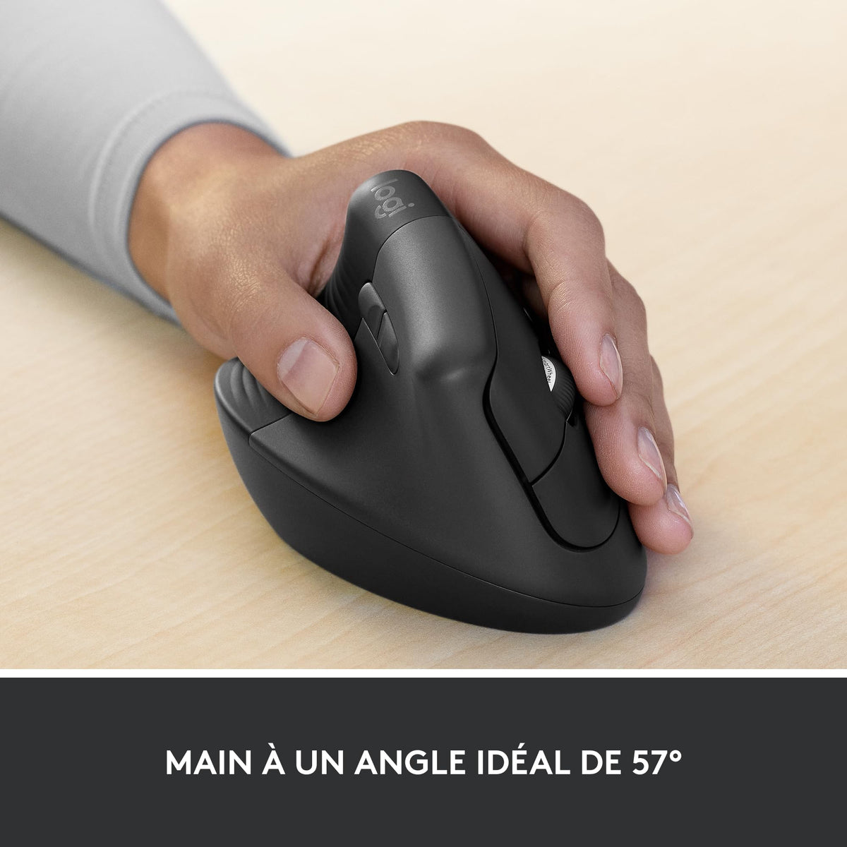 LOGITECH LIFT FOR BUSINESS LEFT - GRAPHITE / BLACK - EMEA