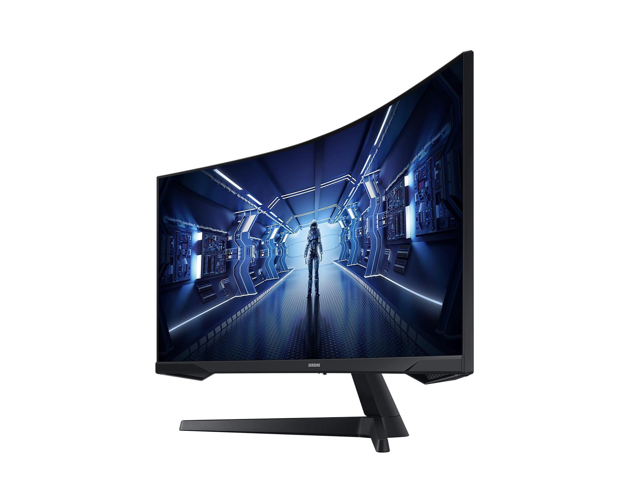 SAMSUNG ODYSSEY G5 - LC34G55T 34p 165Hz - Ecran gaming incurvé - UWQHD 3440x1440 - VA - 1ms - HDR10 - 250cd/m² - 2500 : 1 - HDMI- DP