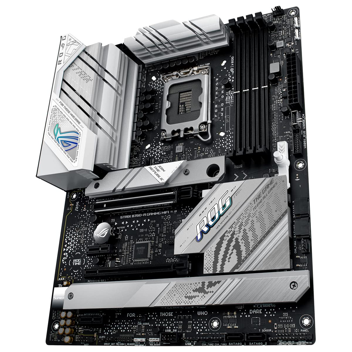 ASUS ROG STRIX B760-A GAMING WIFI LGA 1700 4DDR5 ATX 4xSATA MB 1x PCIe 5.0 x16 3xM.2