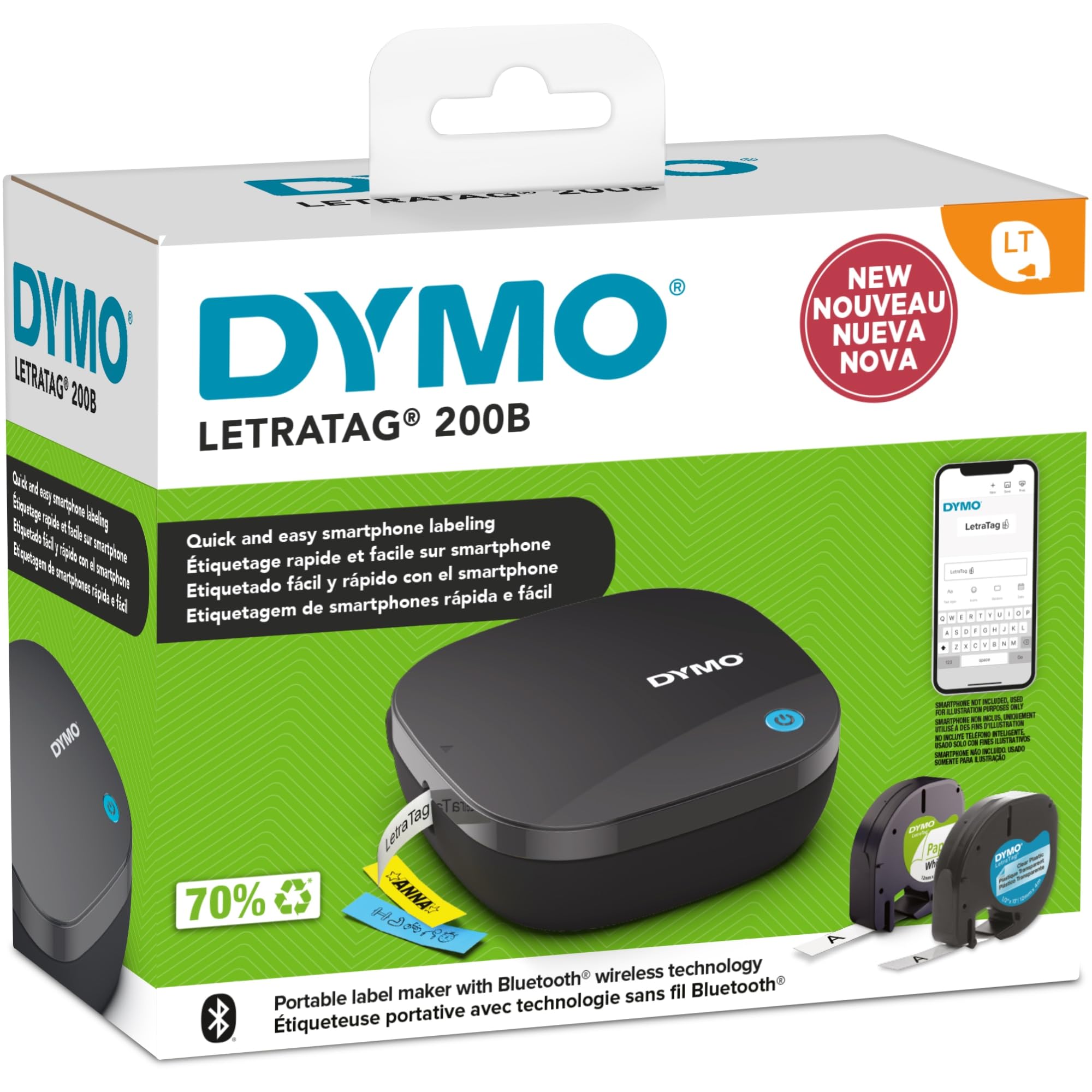 DYMO Etiqueteuse LT 200B + 2 rubans offerts