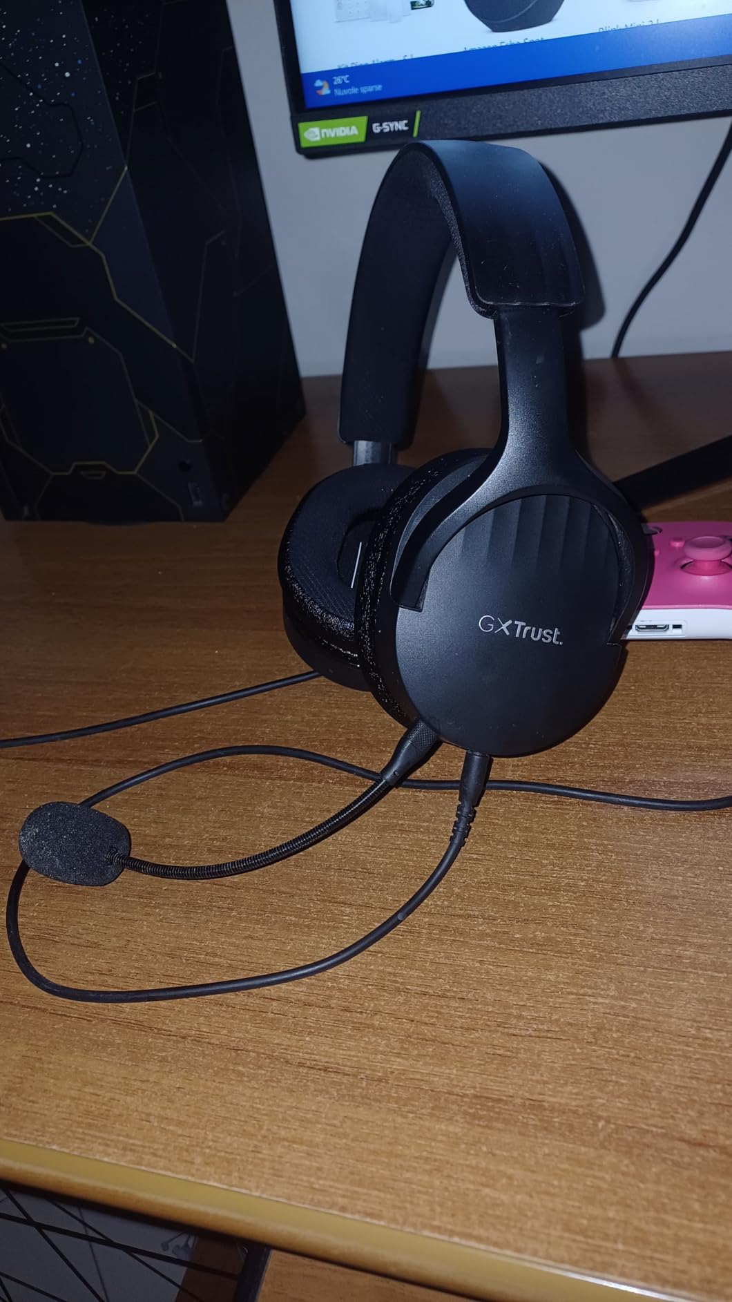 TRUST Casque micro FAYZO 7.1 USB pour PC & Console - Black