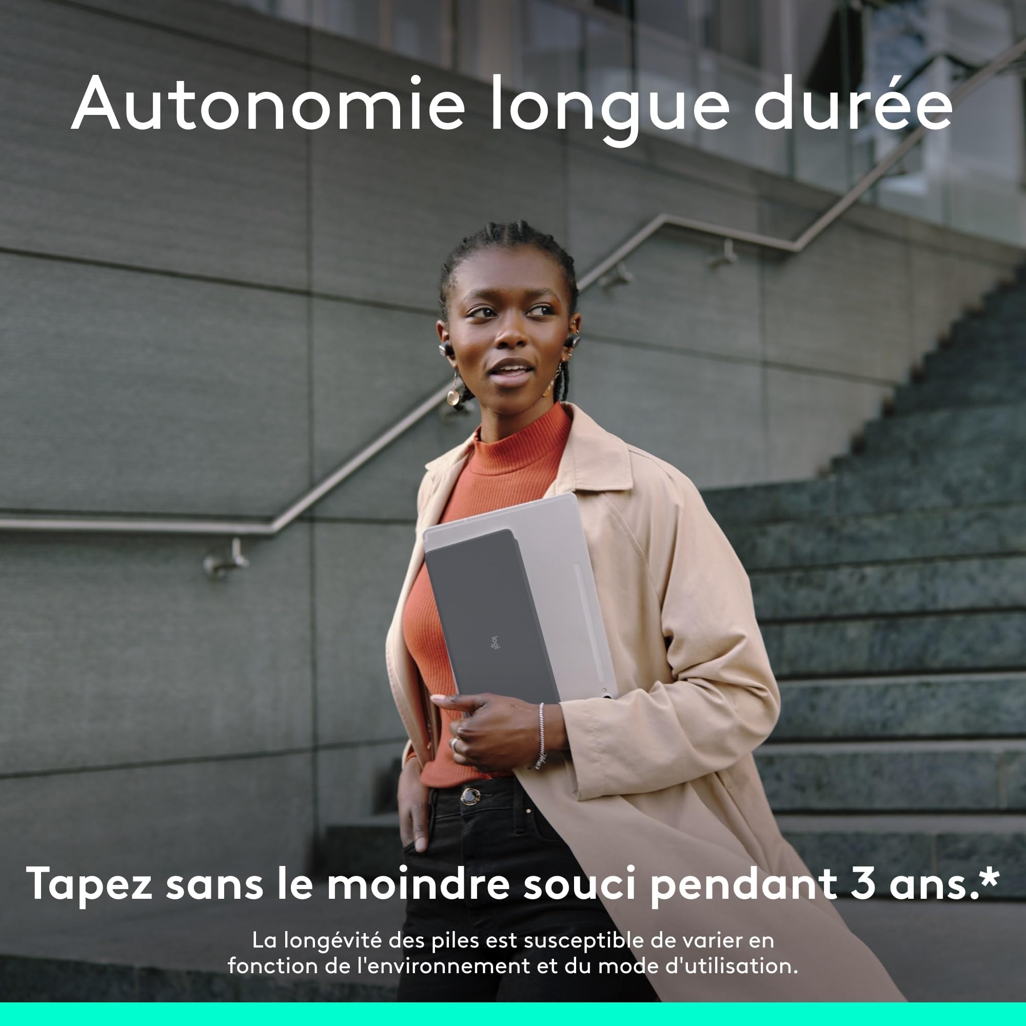 LOGITECH Keys-To-Go 2 - Graphite (FR)