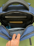 Tucano sac à dos business bleu pour laptop jusqu à 17 