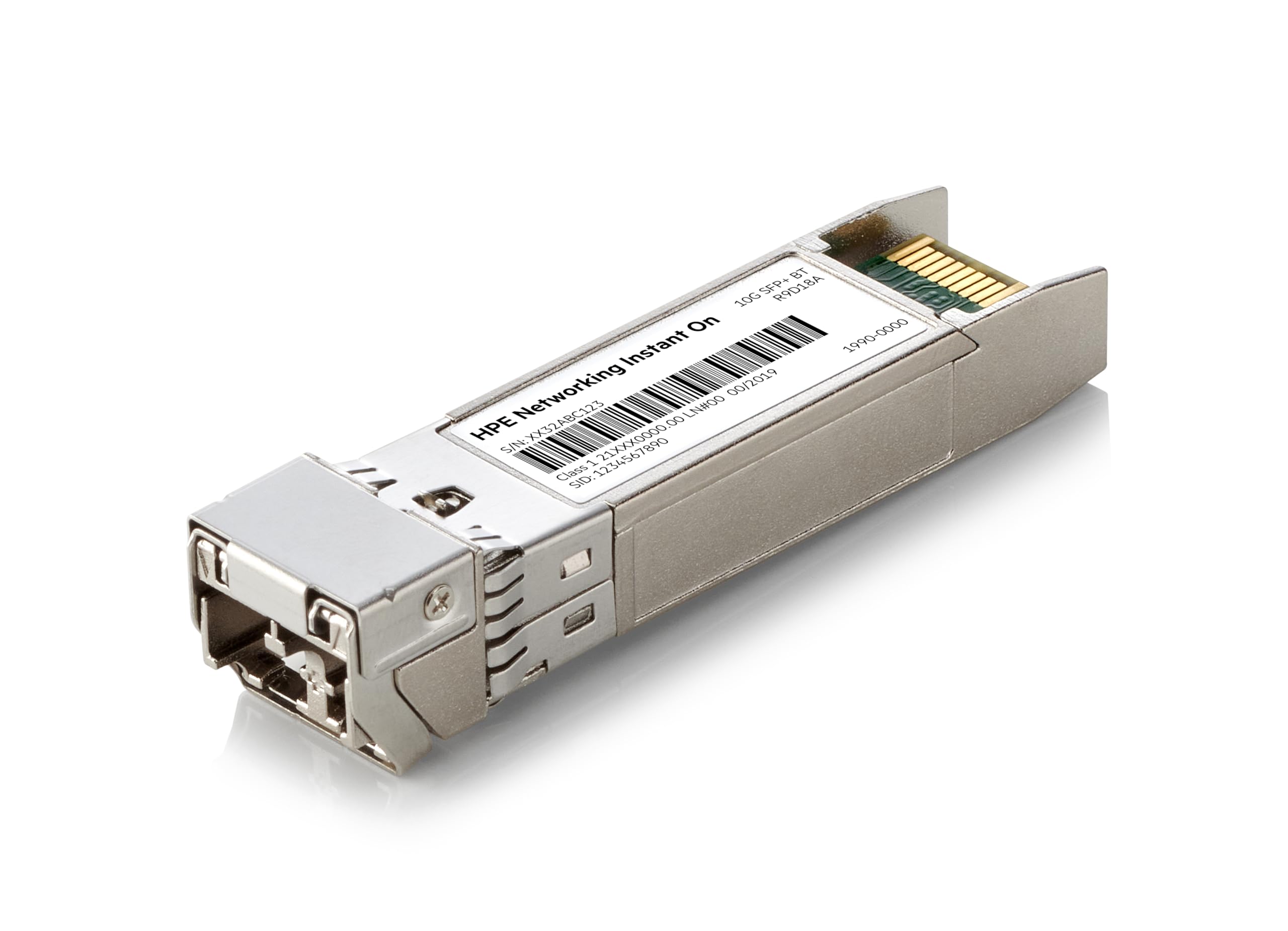 HPE Networking Instant On Module transmetteur transceiver SFP+ 10GbE 10GBase SR LC multi mode jusquà 300 m