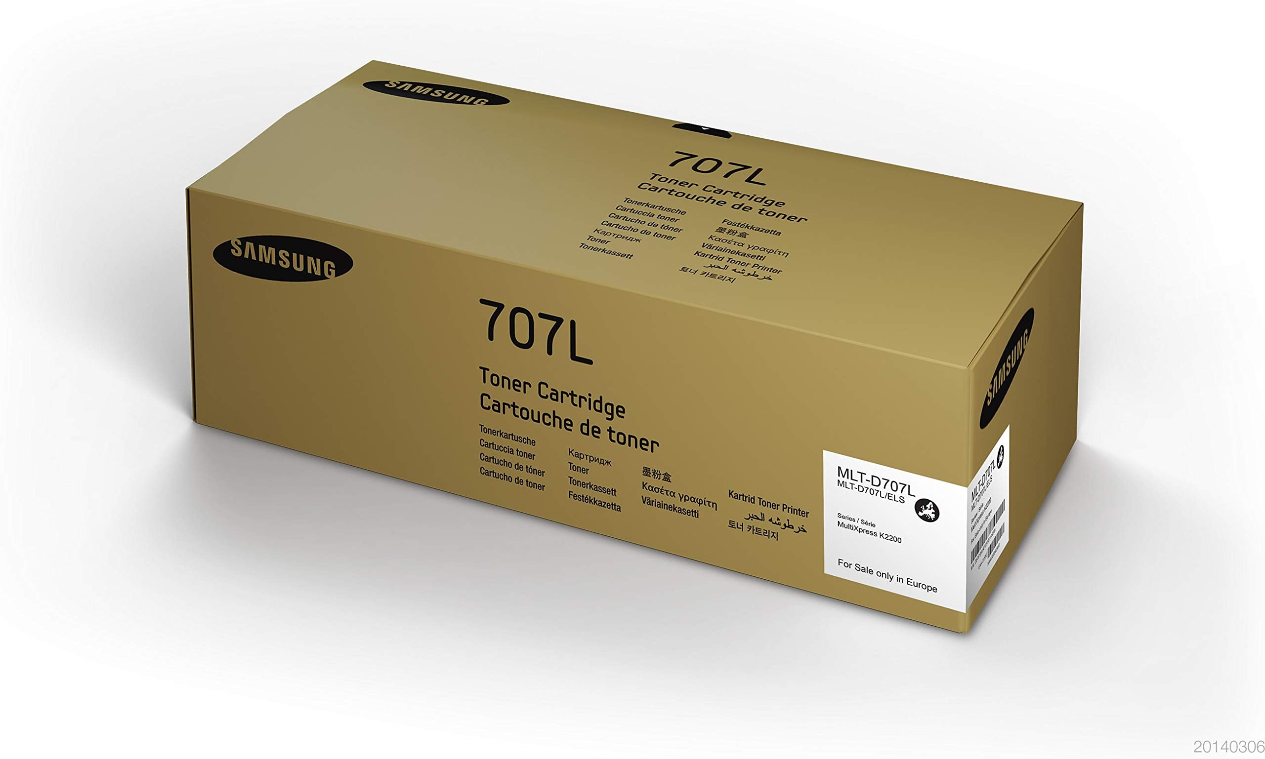 SAMSUNG original Toner cartridge MLT-D707L/ELS High Yield Black Cartridge Toner cartridge SS775A