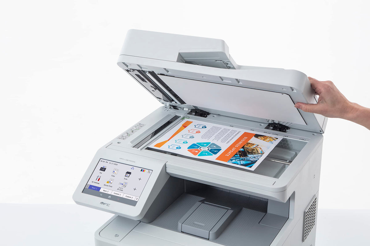 BROTHER MFC-L9670CDN MFP colour laser A4 40ppm copy 40ppm print 620 sheets USB 2.0 Gigabit LAN NFC USB 2.0 host