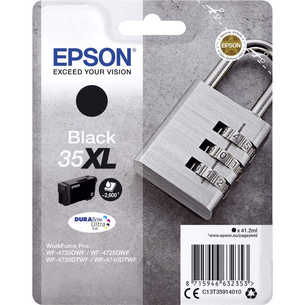 EPSON 4LB 35XL Ink Black 41.2ml
