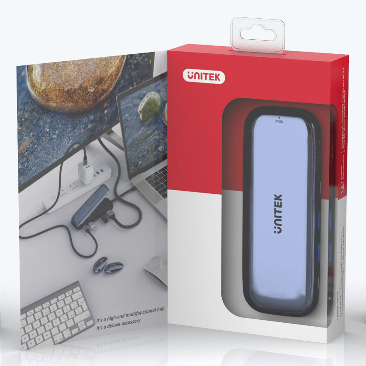 Boîtier SSD M.2  NVMe Docking HDMI + 2xUSB-A + PD100W