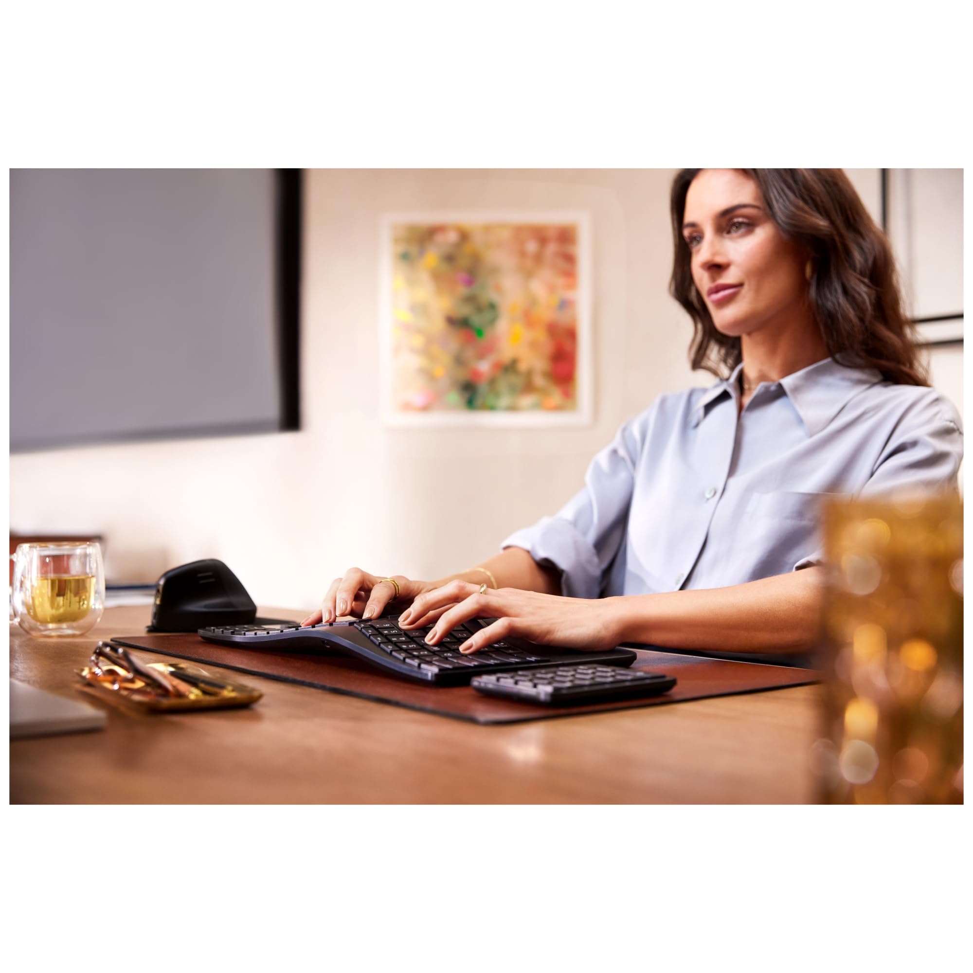 HP 925 Ergonomic Vertical Wireless Mouse