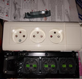 LEGRAND Multiprise 3 prises secteur 10/16 A à intégrer