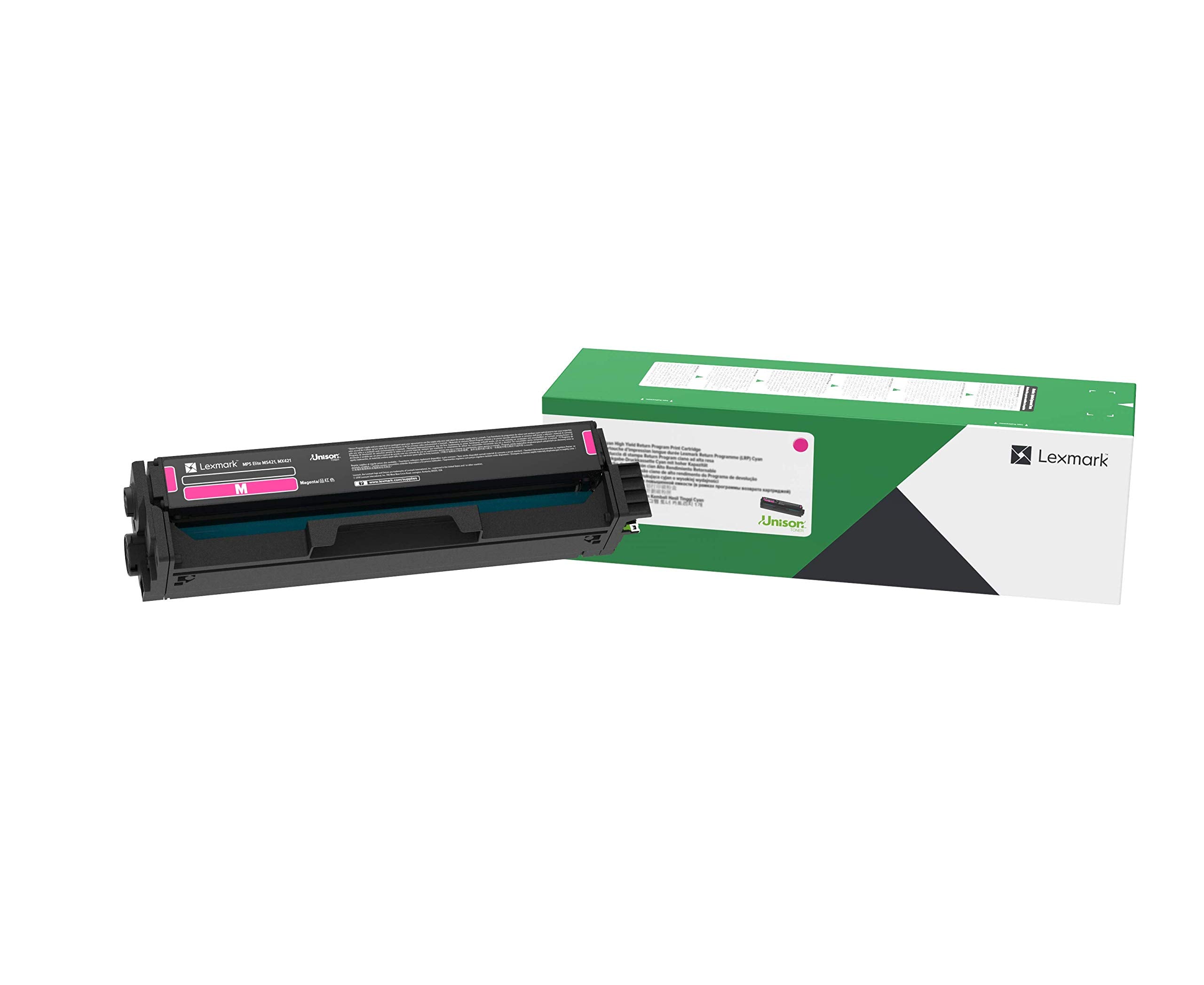 LEXMARK C332HM0 H Magenta High Yield Return Program Print Cartridge