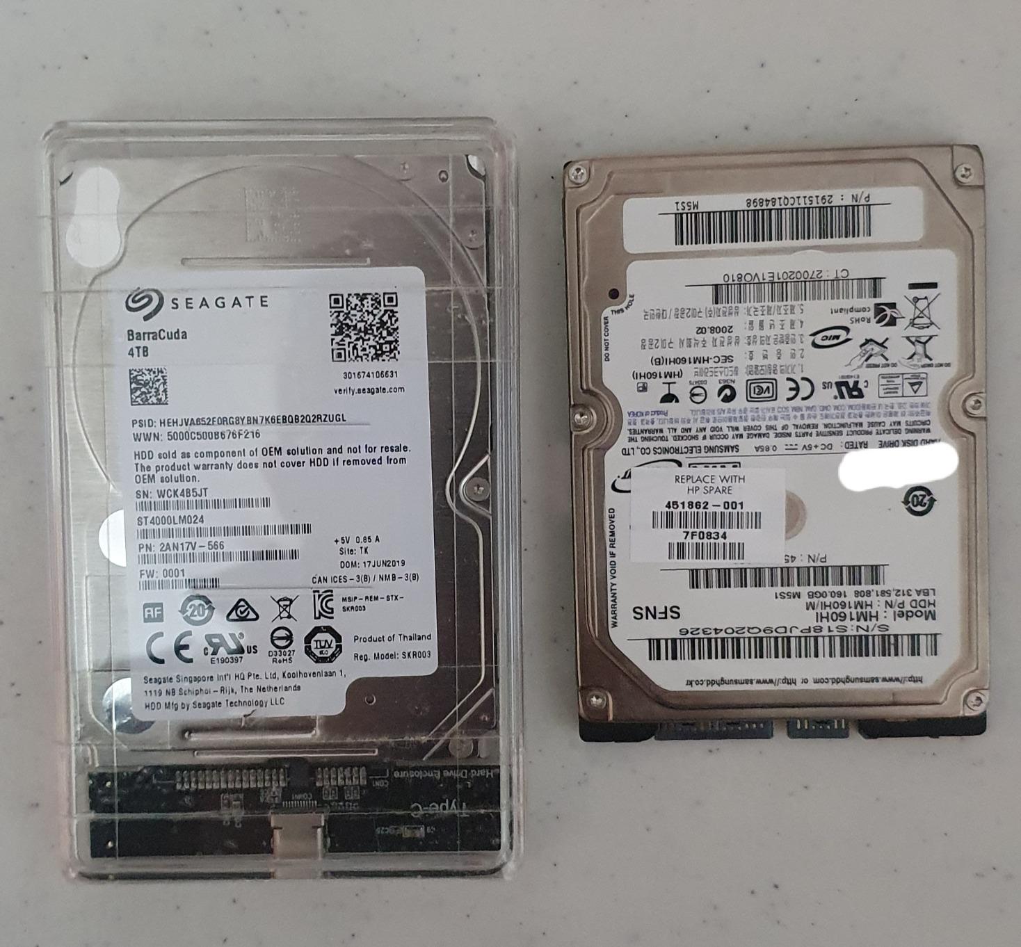 HDD BarraCuda 4TB 3.5"5.4K SATA