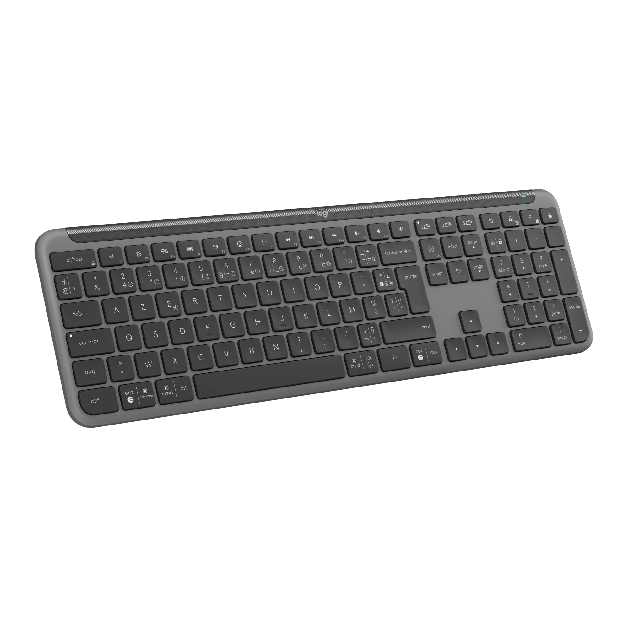 LOGITECH Signature Slim Wireless Keyboard K950 - Graphite - CENTRAL-419 (FR)
