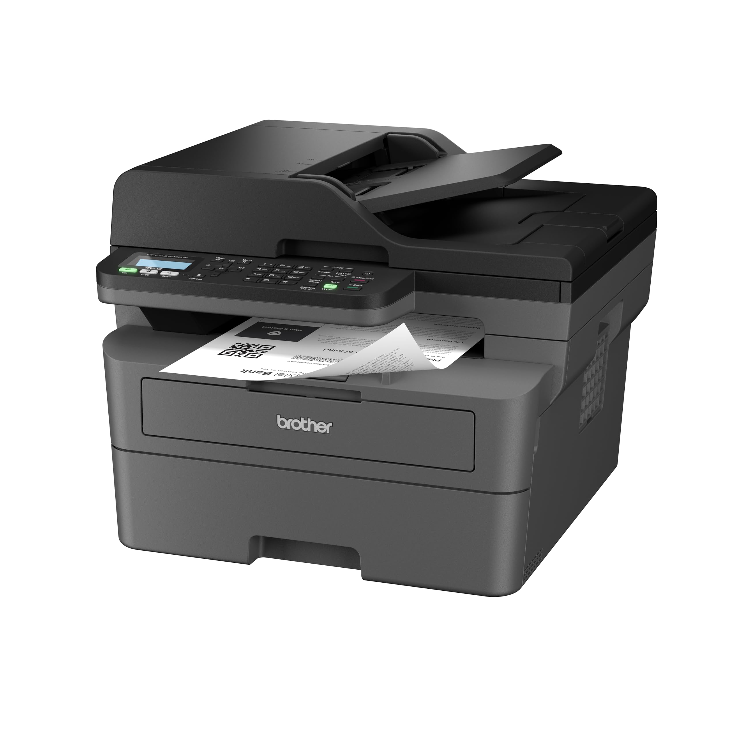 BROTHER MFC-L2800DW MFP Mono B/W laser A4 32ppm copy 32ppm print 250 sheets USB 2.0 LAN Wi-Fi