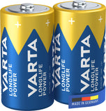 VARTA Piles alcalines 04914121412 LR14 / C blister de 2