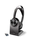 POLY Voyager Focus 2 UC Teams USB-C + stand pour PC/GSM