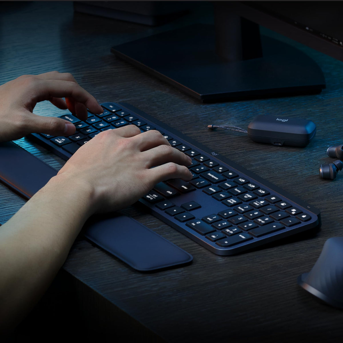 Logitech Master MX Keys S Combo clavier Souris incluse Bureau Bluetooth QWERTY US International Graphite