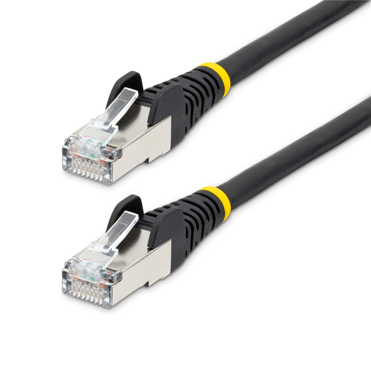 1m LSZH CAT6a Ethernet Cable - Black