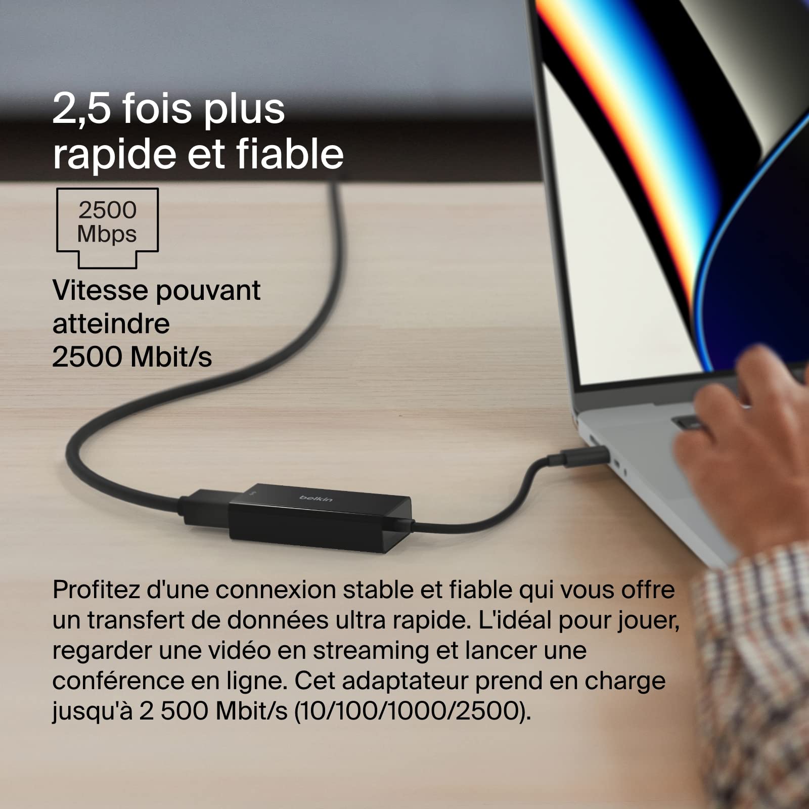 BELKIN USB4 to 2.5GB Ethernet Adapter
