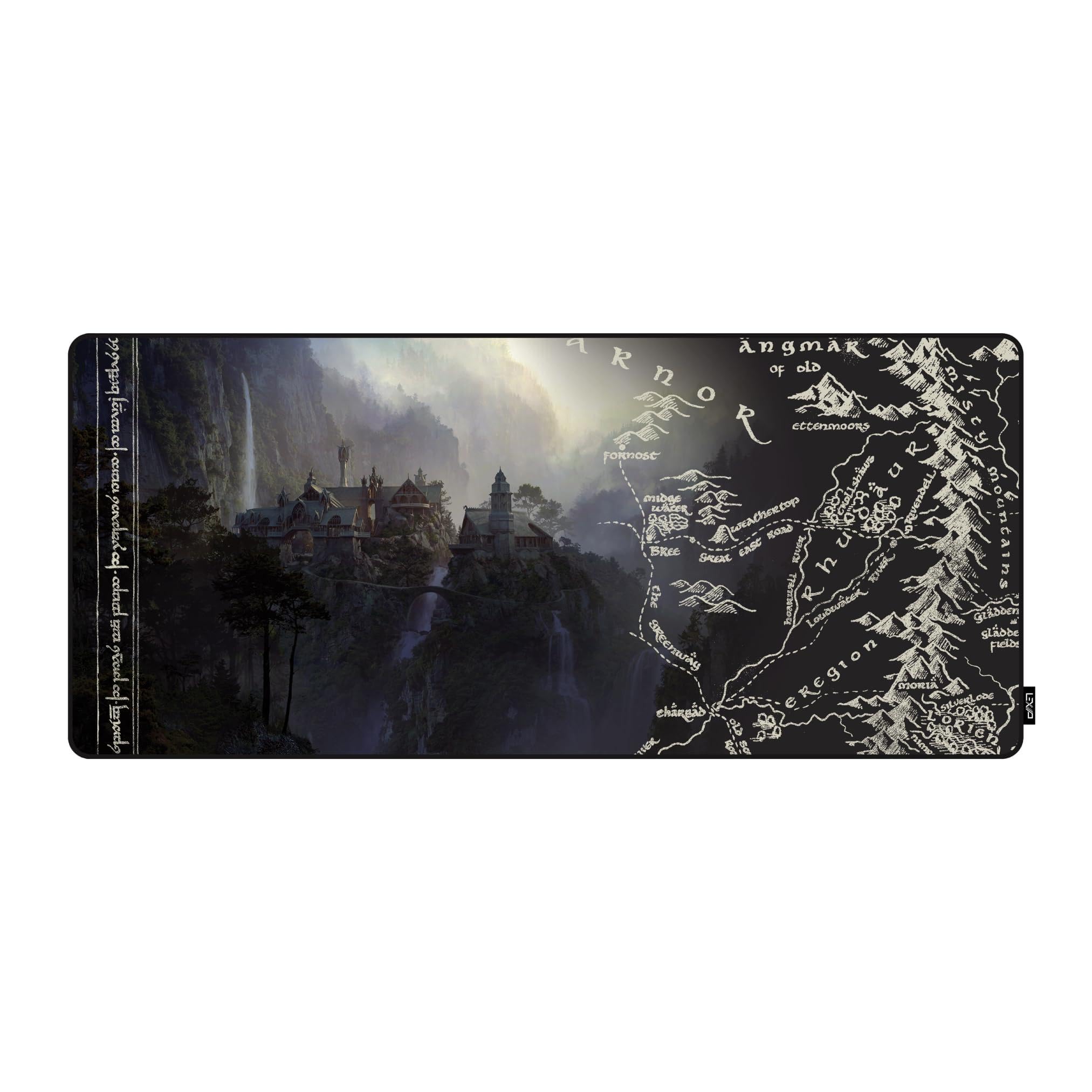 LEXIP X WARNER The Lord Of The Rings Rivendell XXL MOUSEPAD