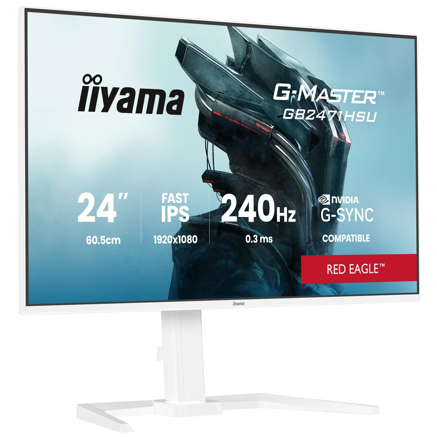 GB2471HSU-W1 24" FHD IPS 240Hz/HAS WHITE