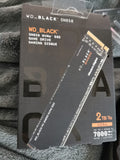 WD Black 2To SN850 NVMe SSD Supremely Fast PCIe Gen4 x4 M.2 internal single-packed