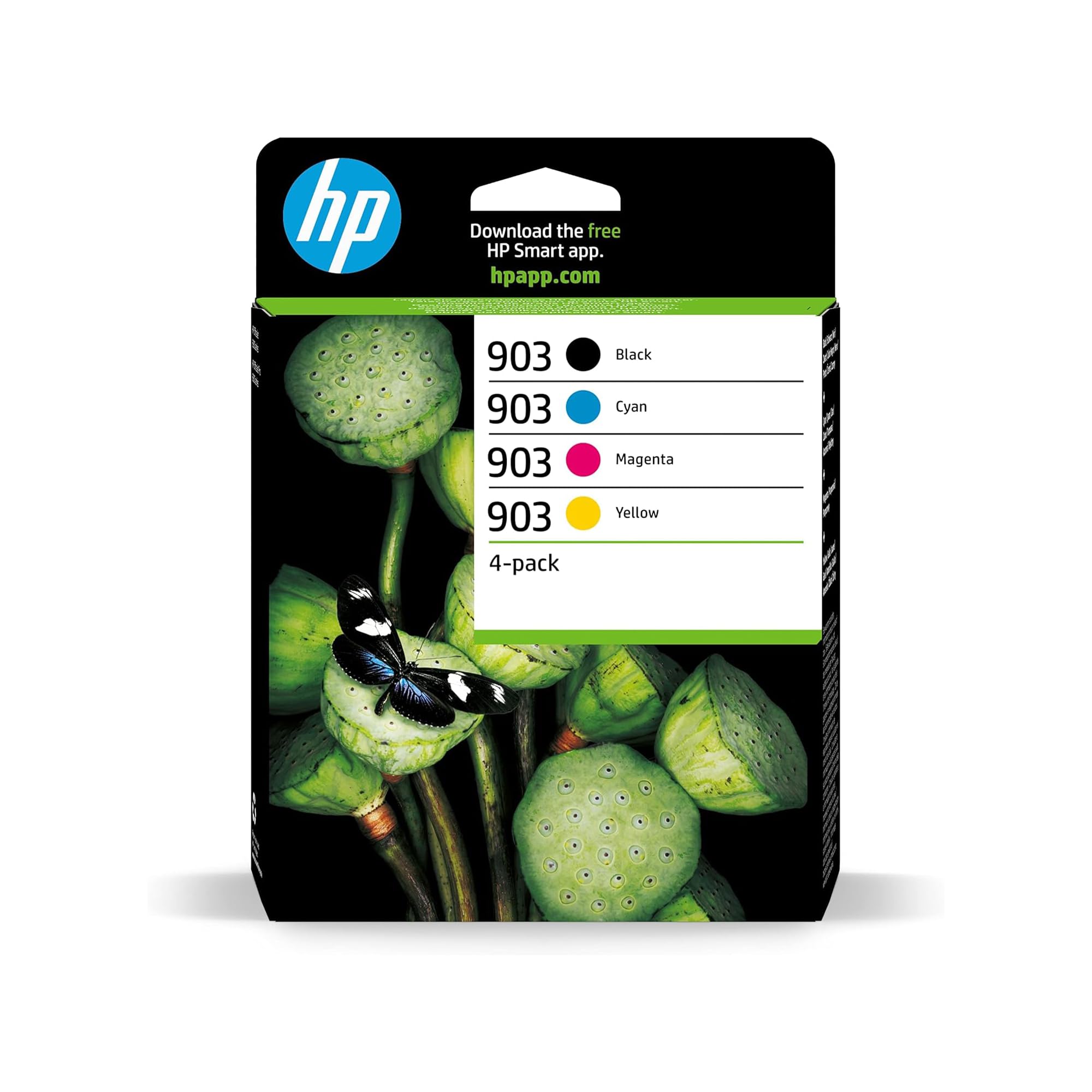 HP 903 CMYK Original Ink Cartridge 4-Pack