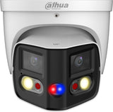 DAHUA- Caméra Eyeball TIOC 2x4MP 2.8mm IR25m DH-IPC-PDW3849-A180-AS-PV