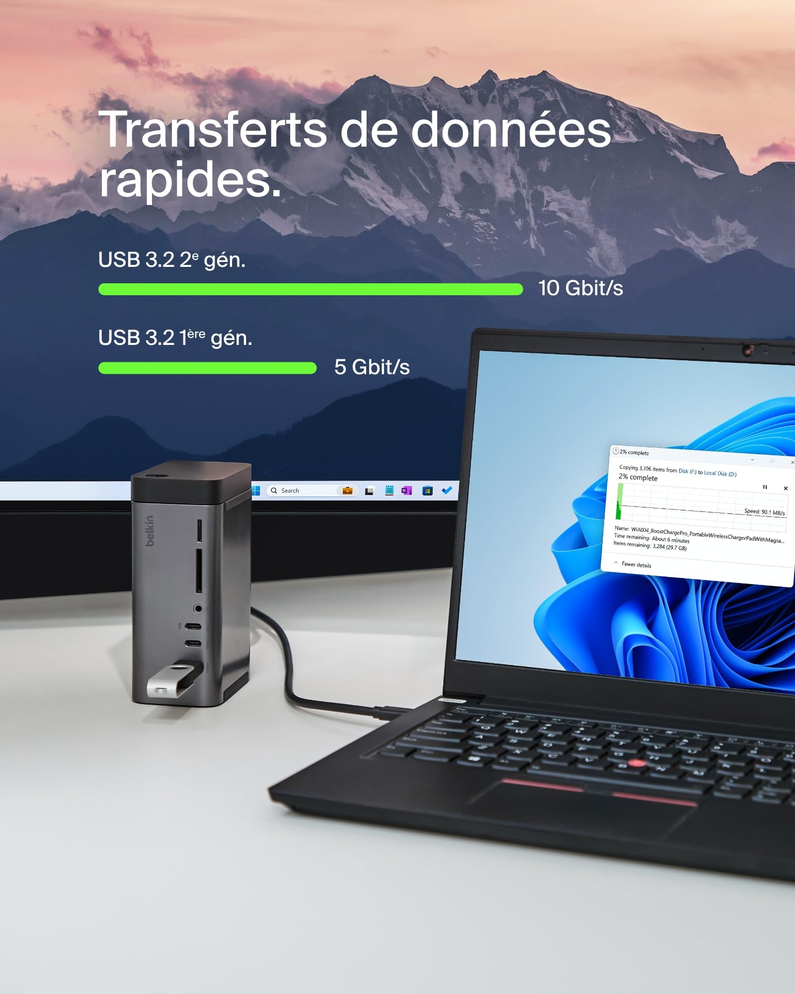 BELKIN USB-C 11-in-1 Pro GaN Dock