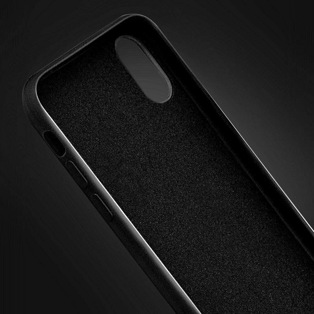 Coque Silicone Pour iPhone 11 Pro Max - Noir - En Vrac
