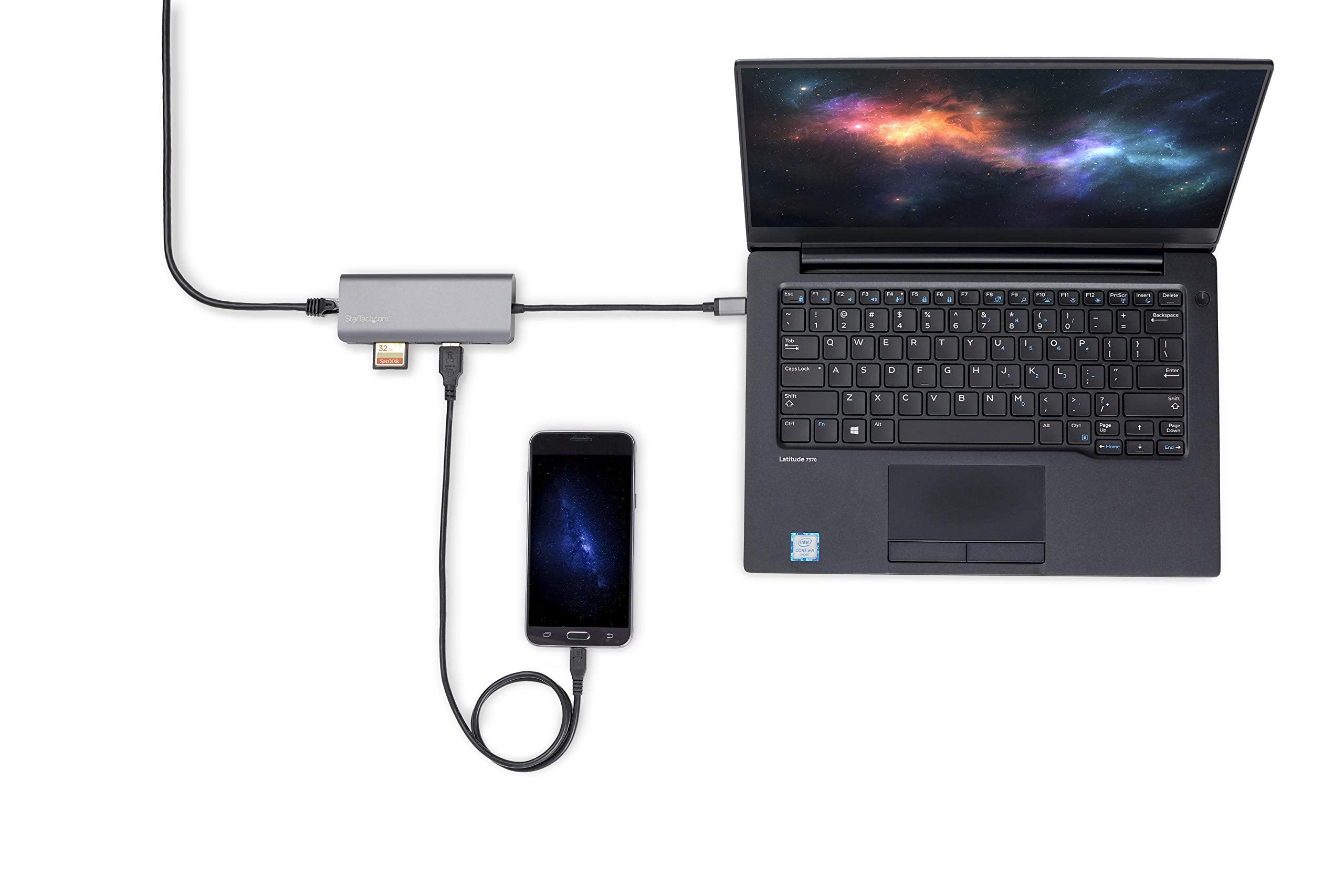Adapter Multiport USB C - HDMI - SD PD