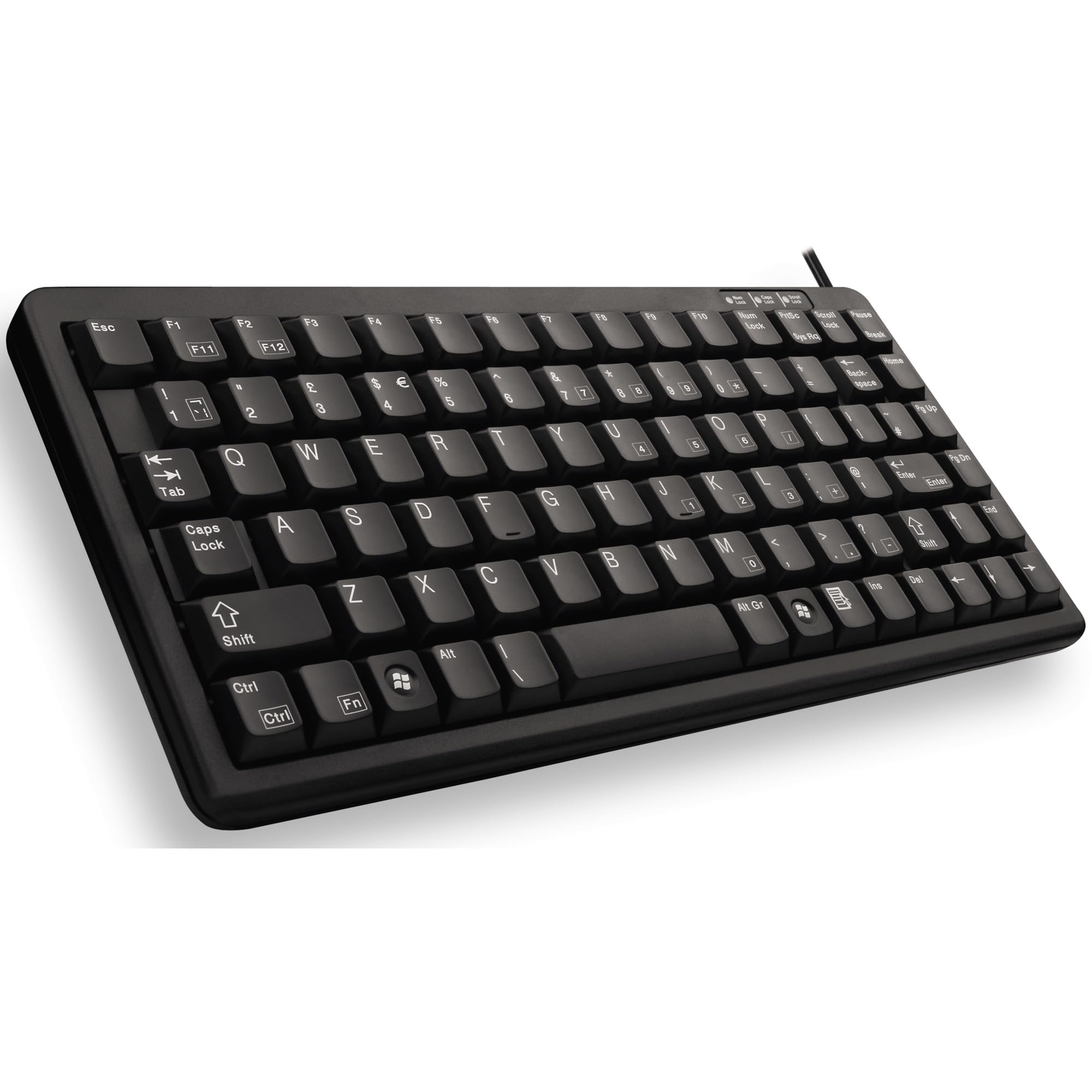 CHERRY Clavier compact G84-4100 USB/PS2 noir QWERTY (US)