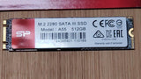 SILICON POWER SSD A55 512Go M.2 SATA 560/530 Mo/s