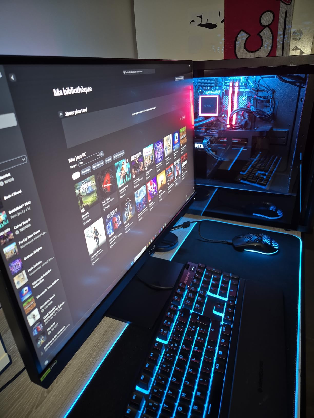 "OMEN by HP 27 inch FHD 165Hz Gaming Monitor - OMEN 27 écran plat de PC 68,6 cm (27"") 1920 x 1080 pixels Full HD LCD Noir"